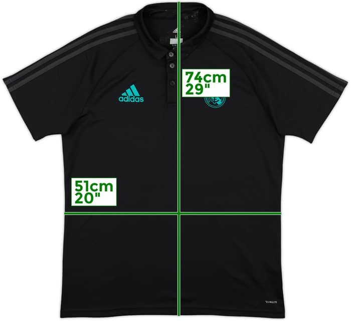 2017-18 Real Madrid adidas Polo Shirt - 7/10 - (L)