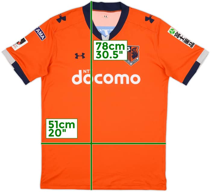 2013 Omiya Ardija Home Shirt - 9/10 - (L)