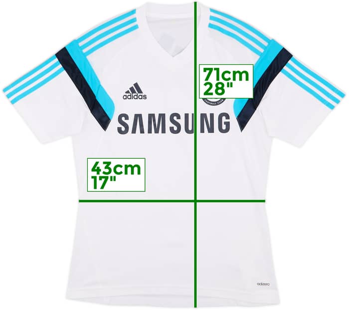 2014-15 Chelsea adizero Training Shirt - 8/10 - (L.Boys)