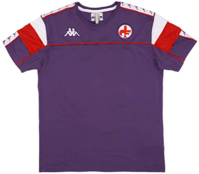 2021-22 Fiorentina Kappa Cotton Tee - 8/10 - (XL)