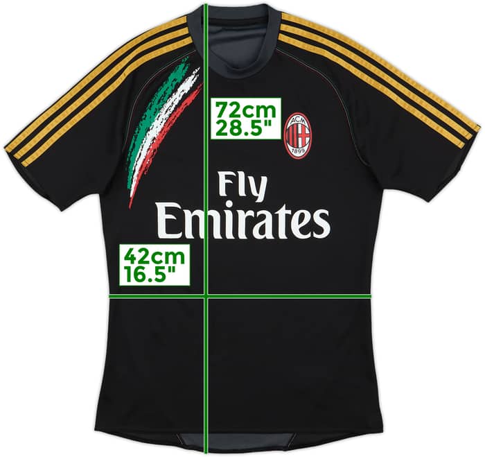 2013-14 AC Milan adidas Formotion Training Shirt - 8/10 - (XL.Boys)
