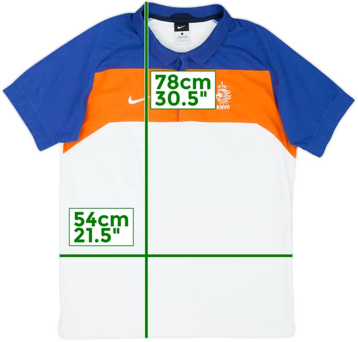 2010-11 Netherlands Nike Polo Shirt - 6/10 - (L)
