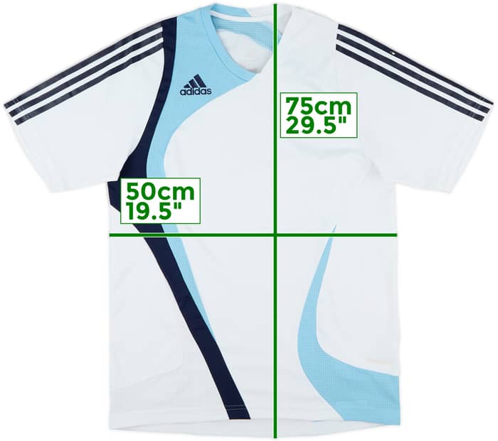 2007-08 Real Madrid adidas Training Shirt - 7/10 - (M)
