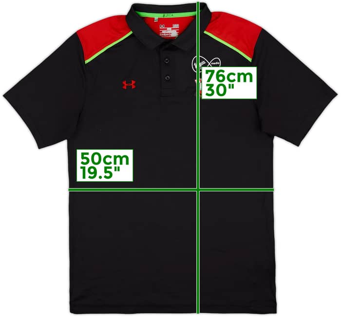 2016-17 Southampton Under Armour Polo Shirt - 9/10 - (L)
