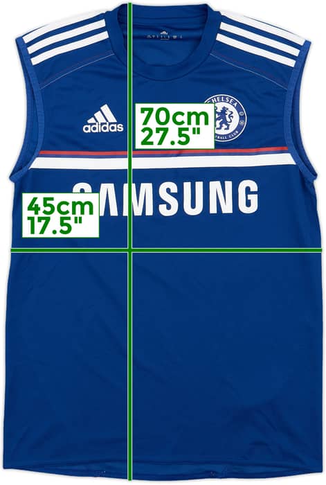 2013-14 Chelsea adidas Formotion Training Vest - 8/10 - (S/M)