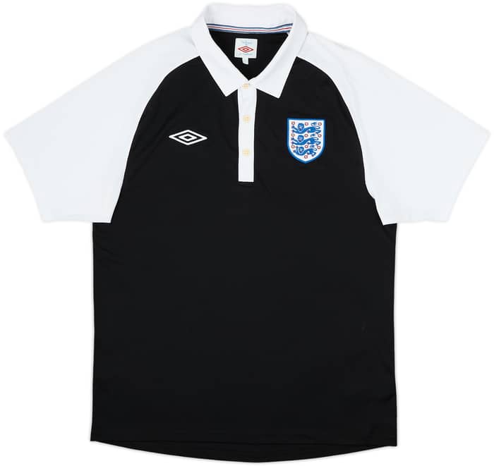 2010-11 England Umbro Polo Shirt - 9/10 - (L)