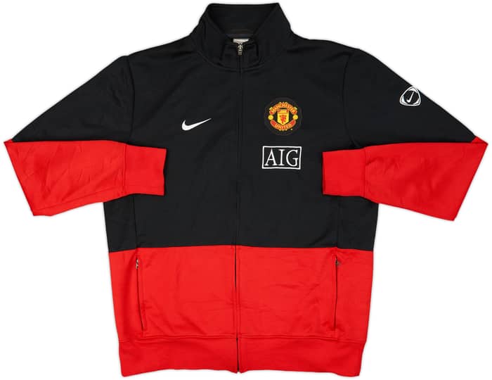 2009-10 Manchester United Nike Track Jacket - 8/10 - (L)