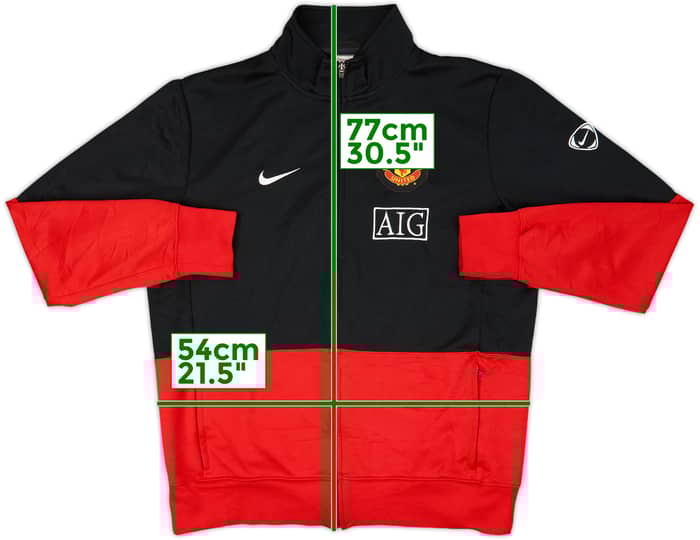 2009-10 Manchester United Nike Track Jacket - 8/10 - (L)