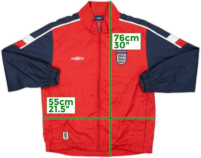2004-06 England Umbro Track Jacket - 7/10 - (XS)