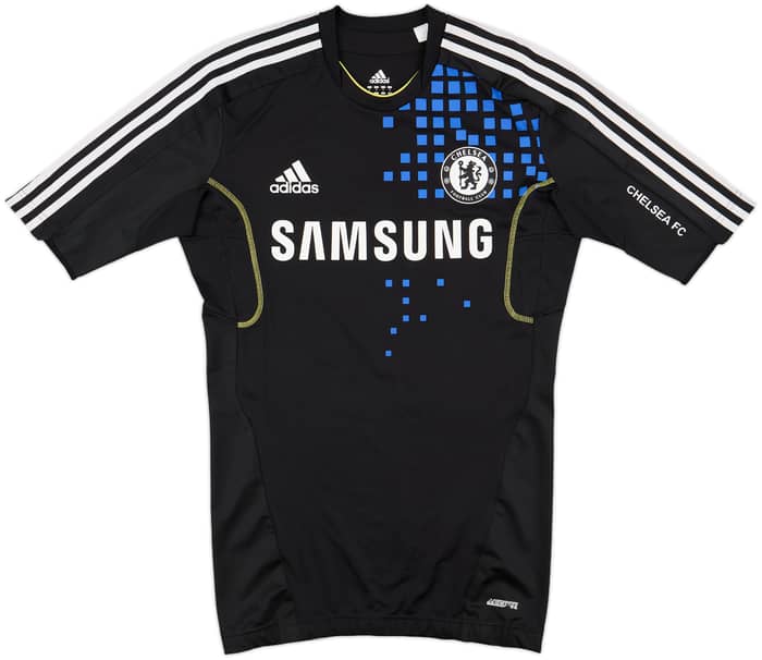 2011-12 Chelsea Player Issue TechFit adidas Training Shirt - 9/10 - (L)