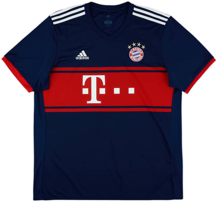 2017-18 Bayern Munich Away Shirt Lewandowski #9 - 9/10 - (XL)