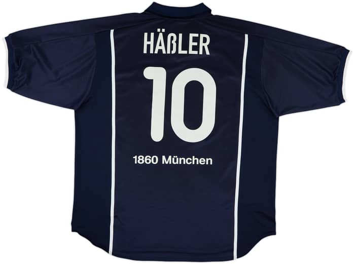2000-01 1860 Munich Away Shirt Hassler #10 - 8/10 - (XXL)