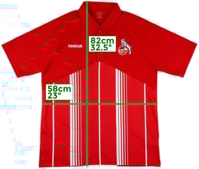 2009-10 FC Koln Reebok Polo Shirt - 8/10 - (XL)