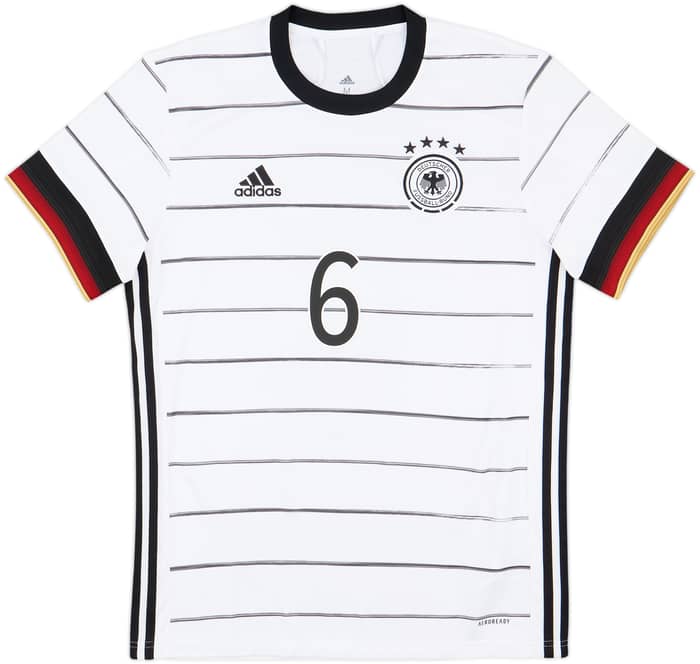 2020-21 Germany Home Shirt Kimmich #6 - 8/10 - (M)