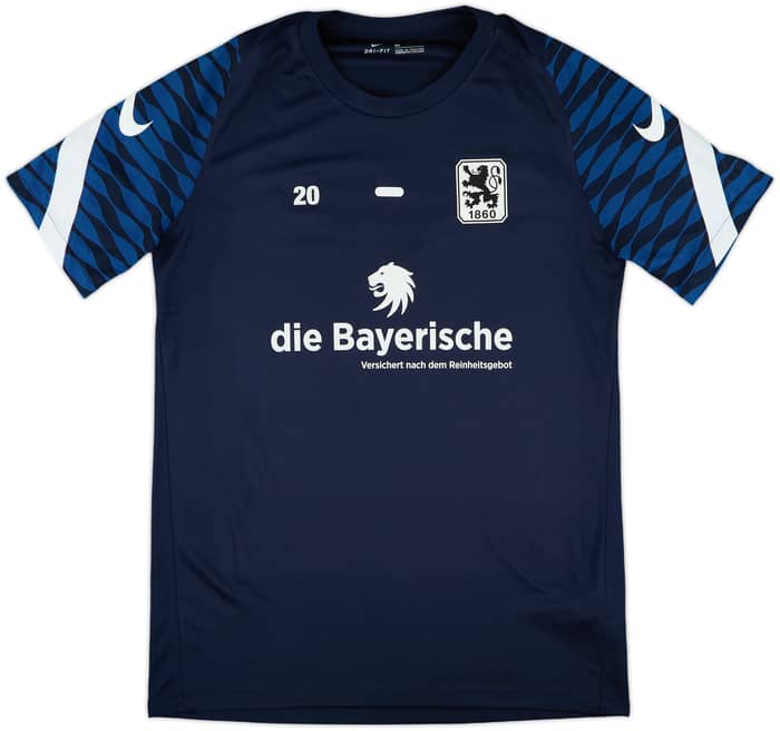 2021-22 1860 Munich Player Issue Nike Training Shirt #20 - 9/10 - (M)