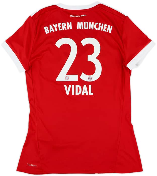 2017-18 Bayern Munich Home Shirt Vidal #23 - 7/10 - (Women's M)