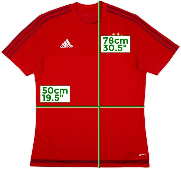2015-16 Bayern Munich adizero Training Shirt - 10/10 - (L)