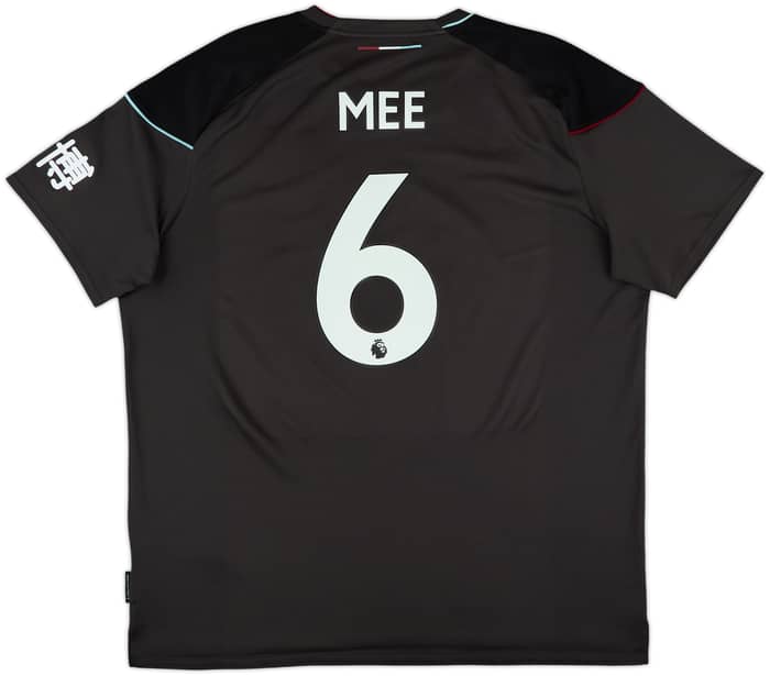 2020-21 Burnley Away Shirt Mee #6 - 9/10 - (XXL)