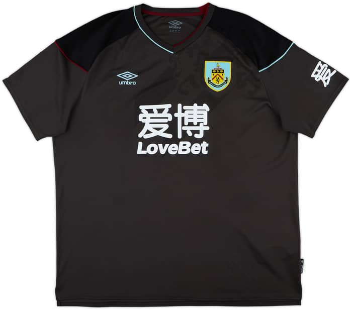 2020-21 Burnley Away Shirt Mee #6 - 9/10 - (XXL)