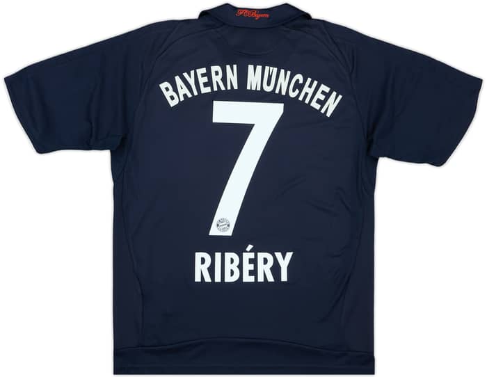 2008-09 Bayern Munich Away Shirt Ribery #7 - 8/10 - (L.Boys)