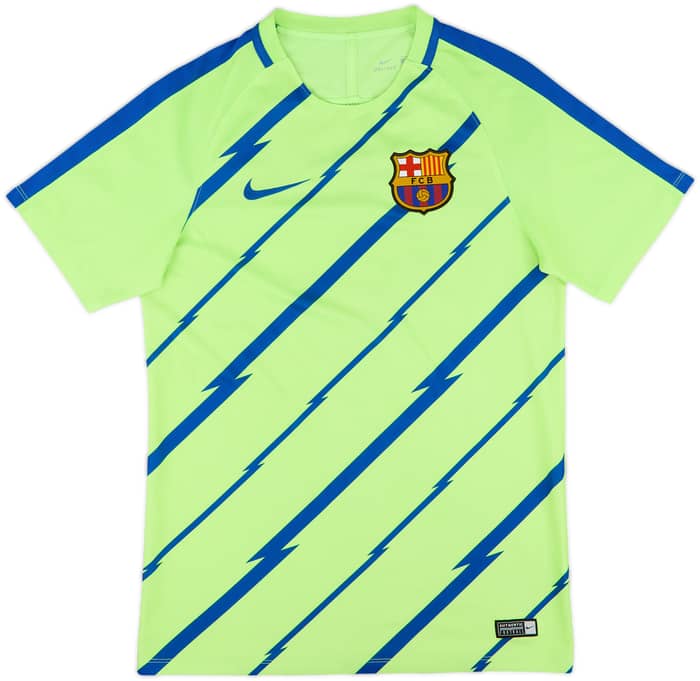 2017-18 Barcelona Nike Training Shirt - 10/10 - (S)