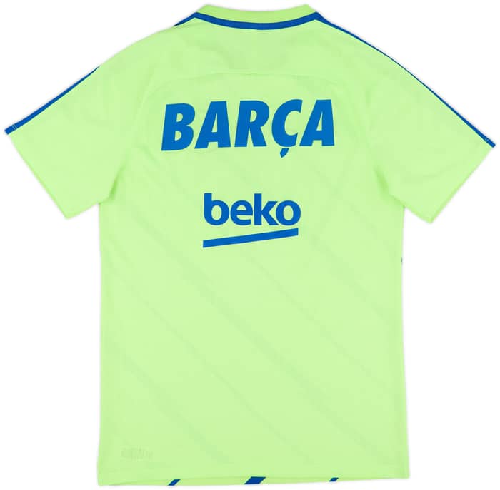 2017-18 Barcelona Nike Training Shirt - 10/10 - (S)