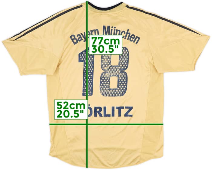 2004-05 Bayern Munich Away Shirt Gorlitz #18 - 5/10 - (M)