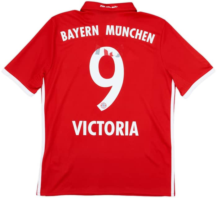 2016-17 Bayern Munich Home Shirt Victoria #9 - 5/10 - (XL.Boys)