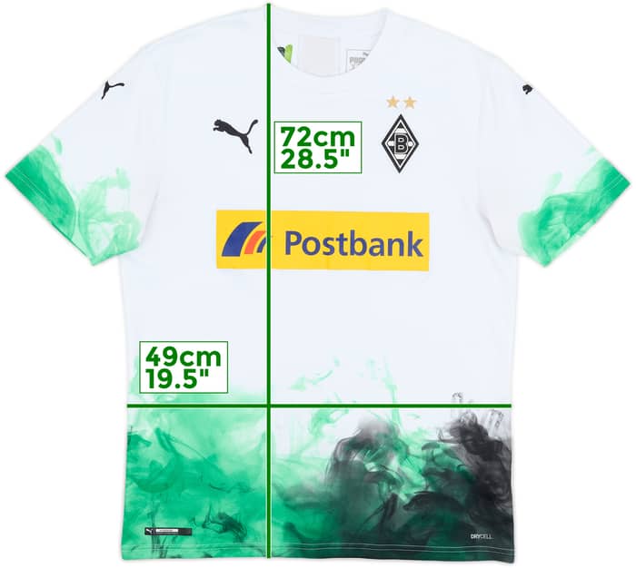 2019-20 Borussia Monchengladbach Home Shirt - 4/10 - (M)