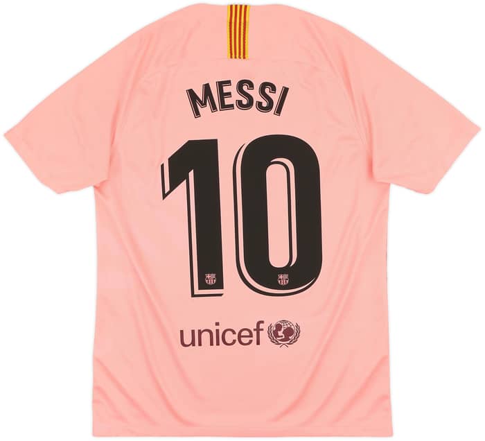 2018-19 Barcelona Third Shirt Messi #10 - 10/10 - (M)