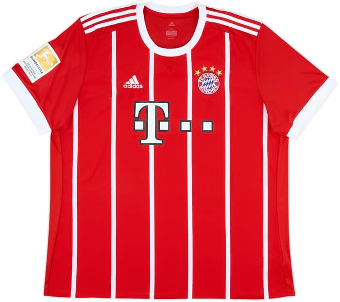 2017-18 Bayern Munich Home Shirt James #11 - 9/10 - (XXL)