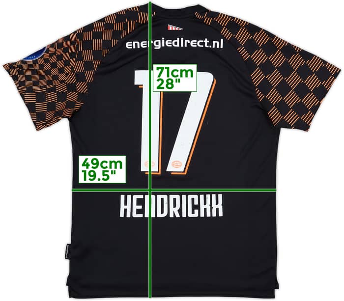 2019-20 PSV Away Shirt Hendrickk #17 - 7/10 - (M)