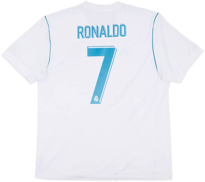 2017-18 Real Madrid Home Shirt Ronaldo #7 - 7/10 - (XL)