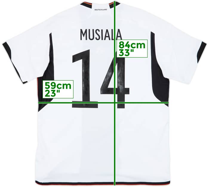 2022-23 Germany Home Shirt Musiala #14 - 10/10 - (XL)