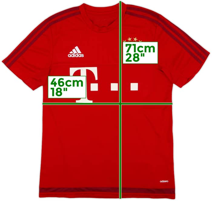 2015-16 Bayern Munich adizero Training Shirt - 6/10 - (M)