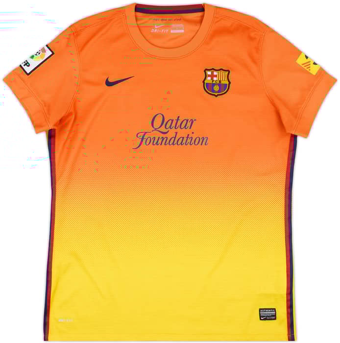 2012-13 Barcelona Away Shirt Messi #10 - 8/10 - (Women's L)