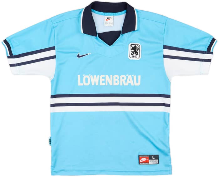 1997-98 1860 Munich Home Shirt - 9/10 - (L.Boys)