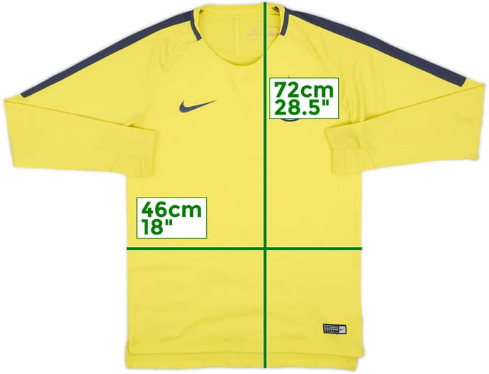 2018-19 Inter Milan Nike Sweat Top - 8/10 - (S)