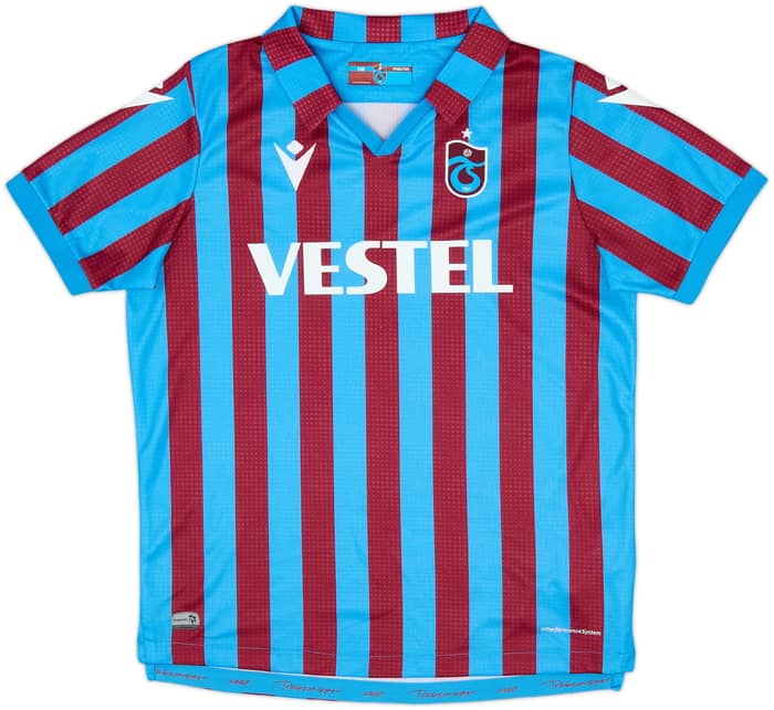 2021-22 Trabzonspor Home Shirt - 8/10 - (L.Boys)