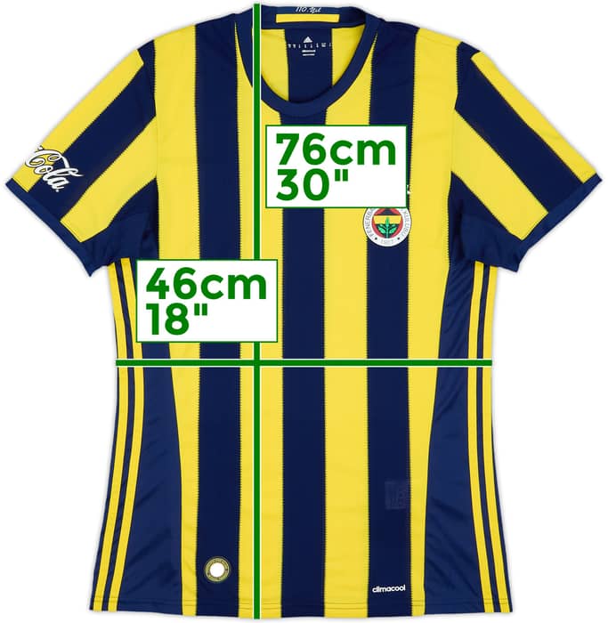 2016-17 Fenerbahce Home Shirt - 7/10 - (M)