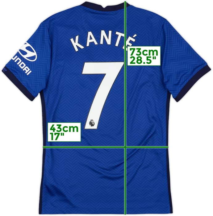 2021-22 Chelsea Home Shirt Kante #7 - 10/10 - (S)
