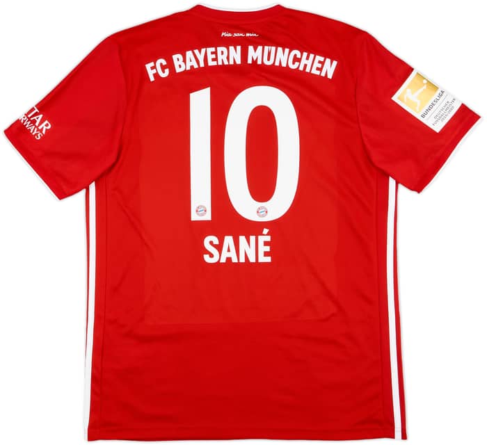 2020-21 Bayern Munich Home Shirt Sane #10 - 10/10 - (L)