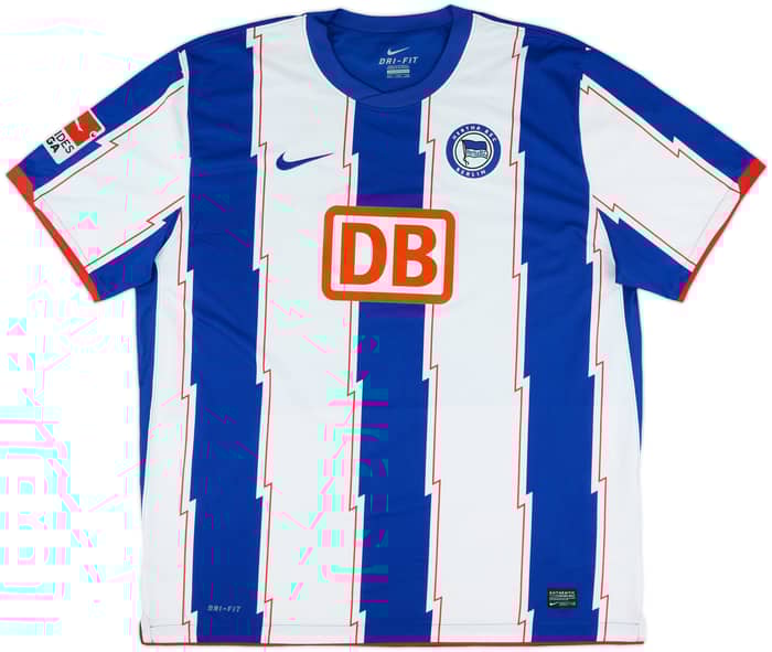 2010-11 Hertha Berlin Home Shirt - 8/10 - (XXL)