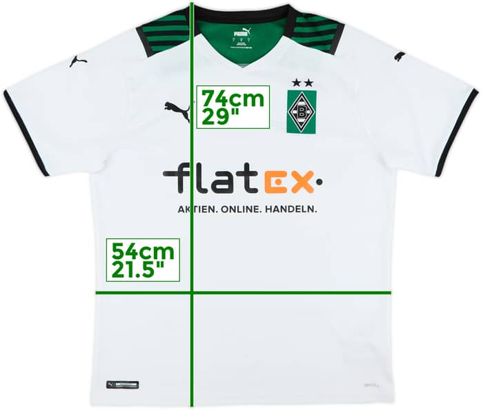 2021-22 Borussia Monchengladbach Home Shirt - 10/10 - (L)