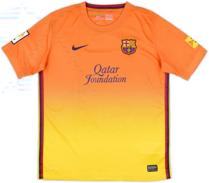 2012-13 Barcelona Away Shirt Messi #10 - 9/10 - (XL.Boys)