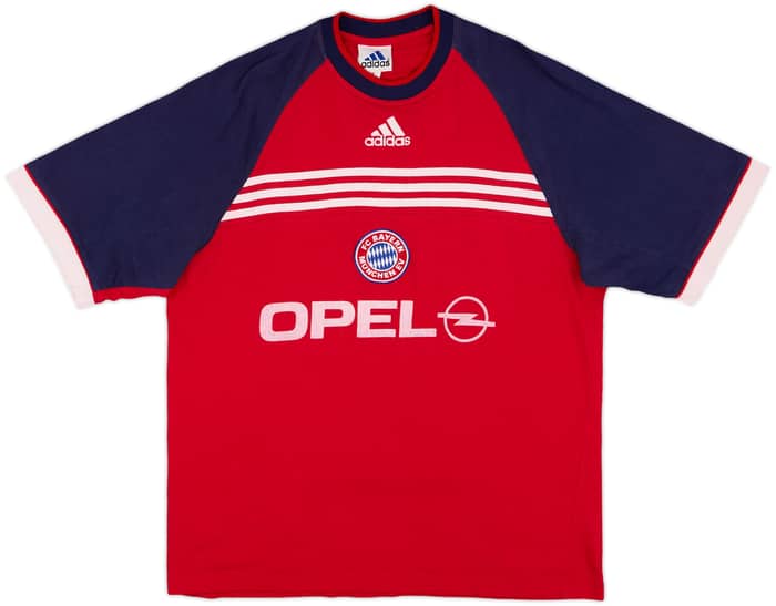1999-00 Bayern Munich Player Issue adidas Cotton Tee - 7/10 - (L)
