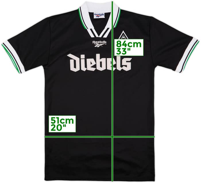 1996-97 Borussia Monchengladbach Away Shirt - 8/10 - (M)