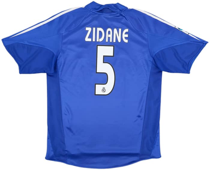2004-05 Real Madrid Third Shirt Zidane #5 - 7/10 - (M)