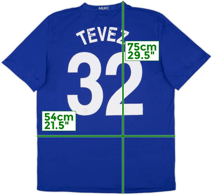 2008-09 Manchester United Third Shirt Tevez #32 - 6/10 - (L)