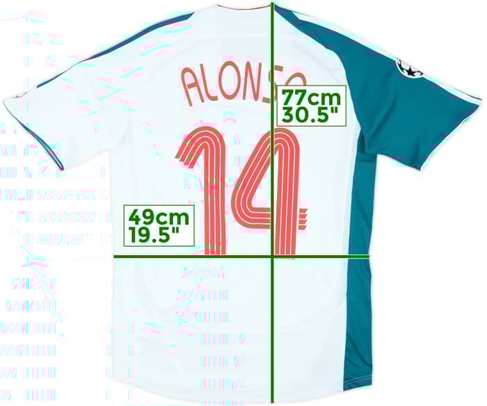 2006-07 Liverpool Third Shirt Alonso #14 - 7/10 - (S)